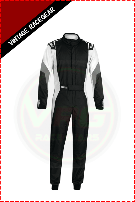 Utrustningspaket Racing Performance Sparco Suit White - Black - Vintage Racegears