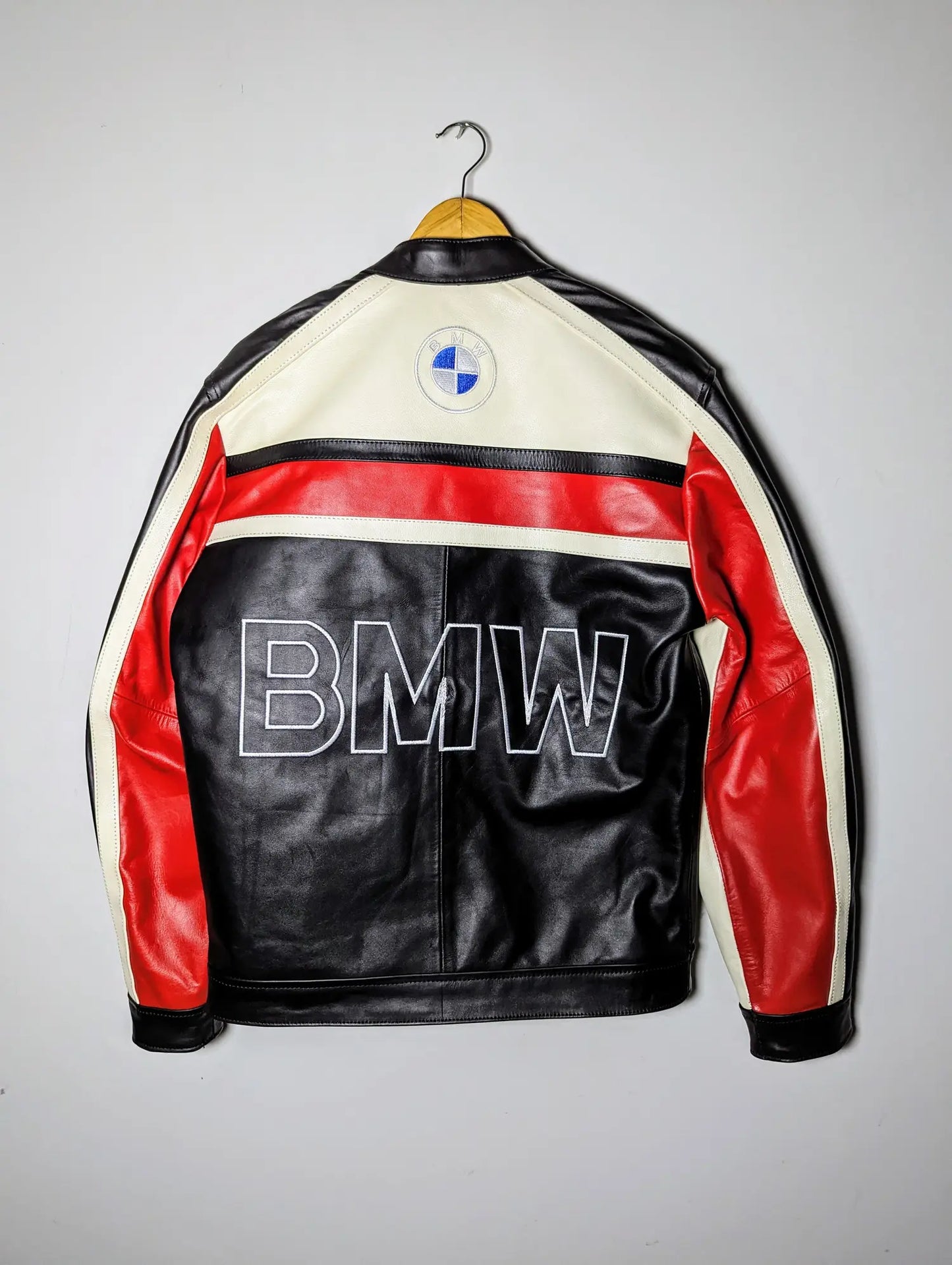 BMW FORMULA 1 RACING LEATHER JACKET RARE STREETWEAR