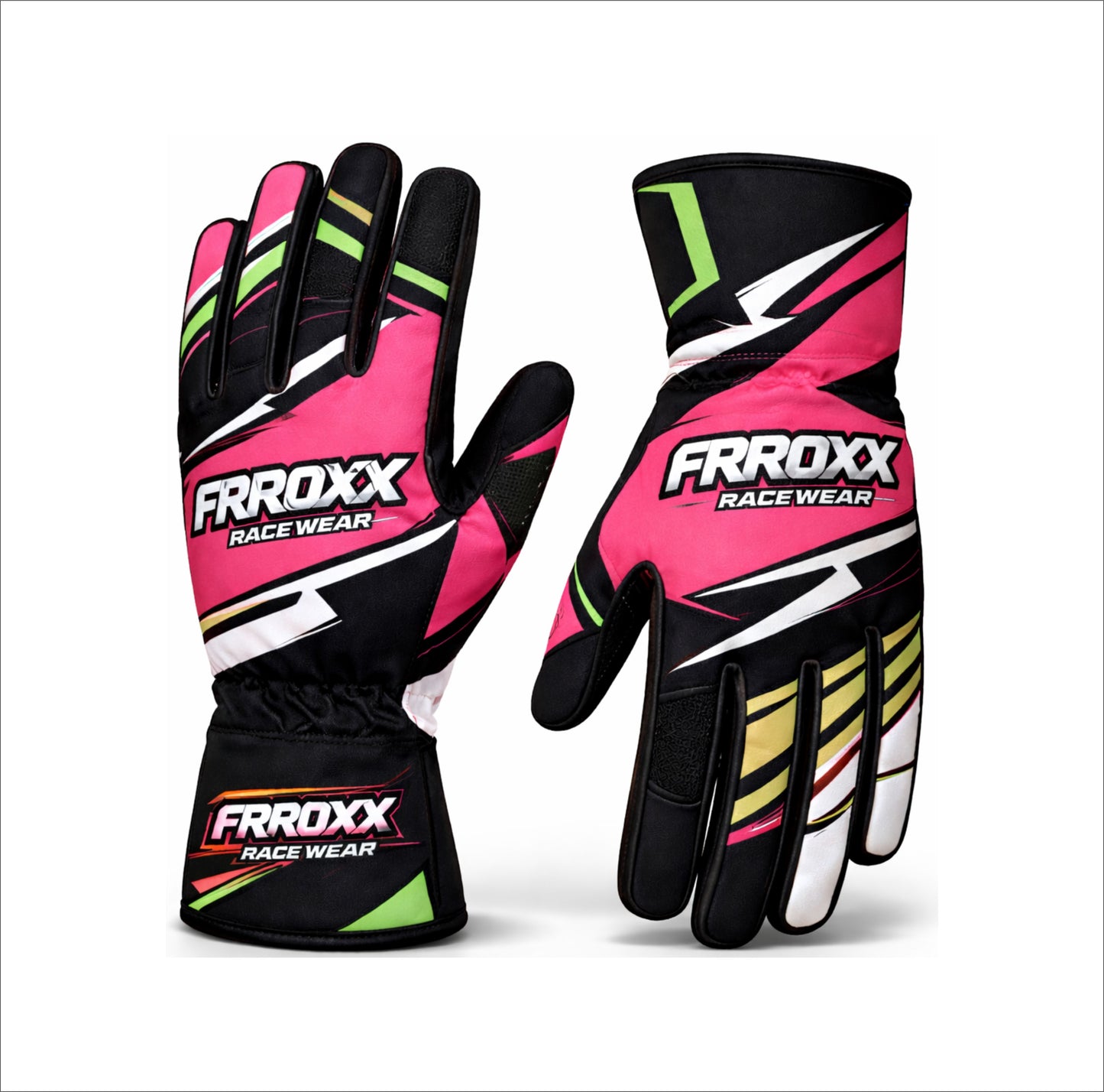 New Go Kart Racing Sublimation printed Gloves