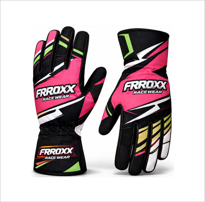 New Go Kart Racing Sublimation printed Gloves