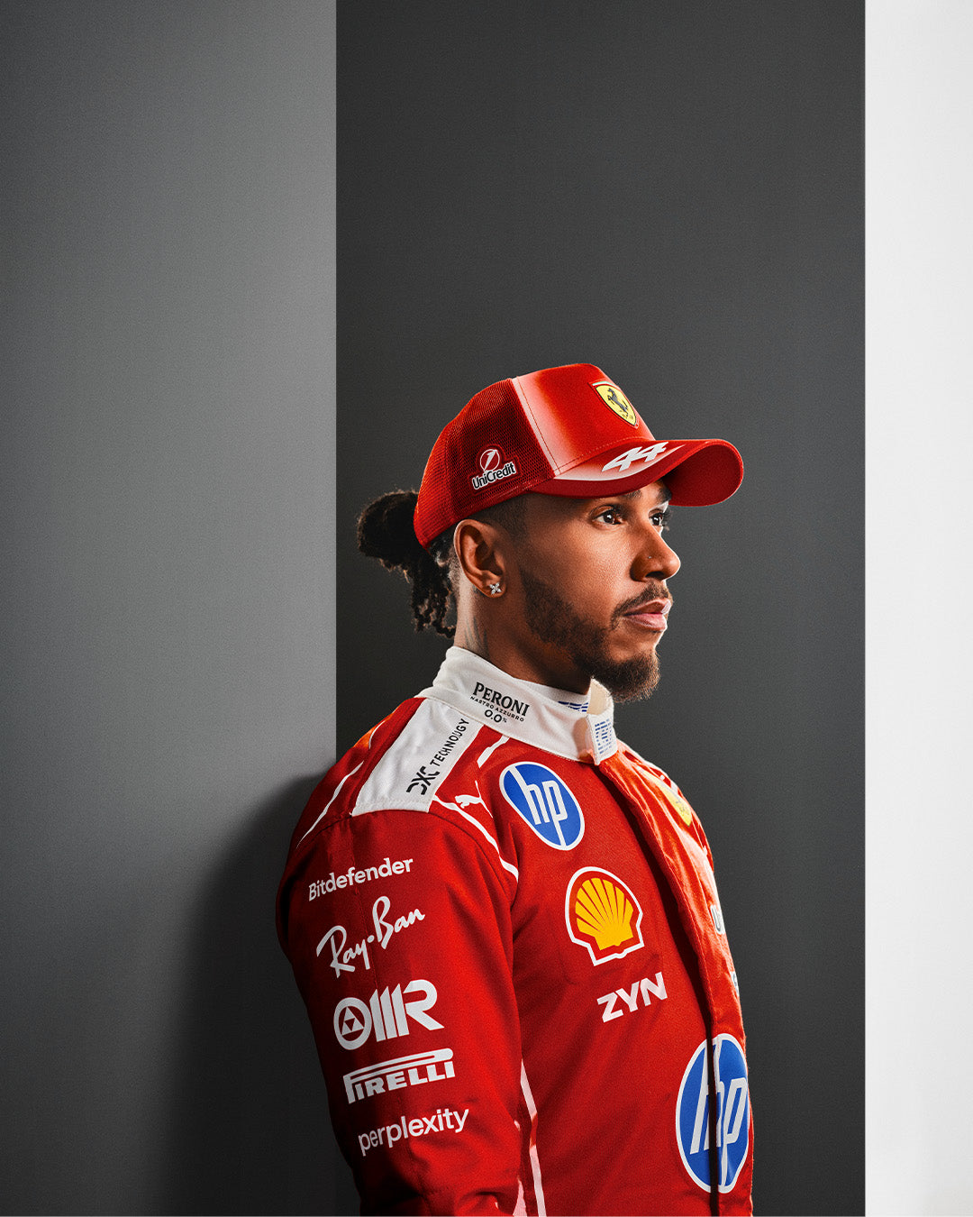 2026 Lewis Hamilton Scuderia Ferrari F1 Racing Suit