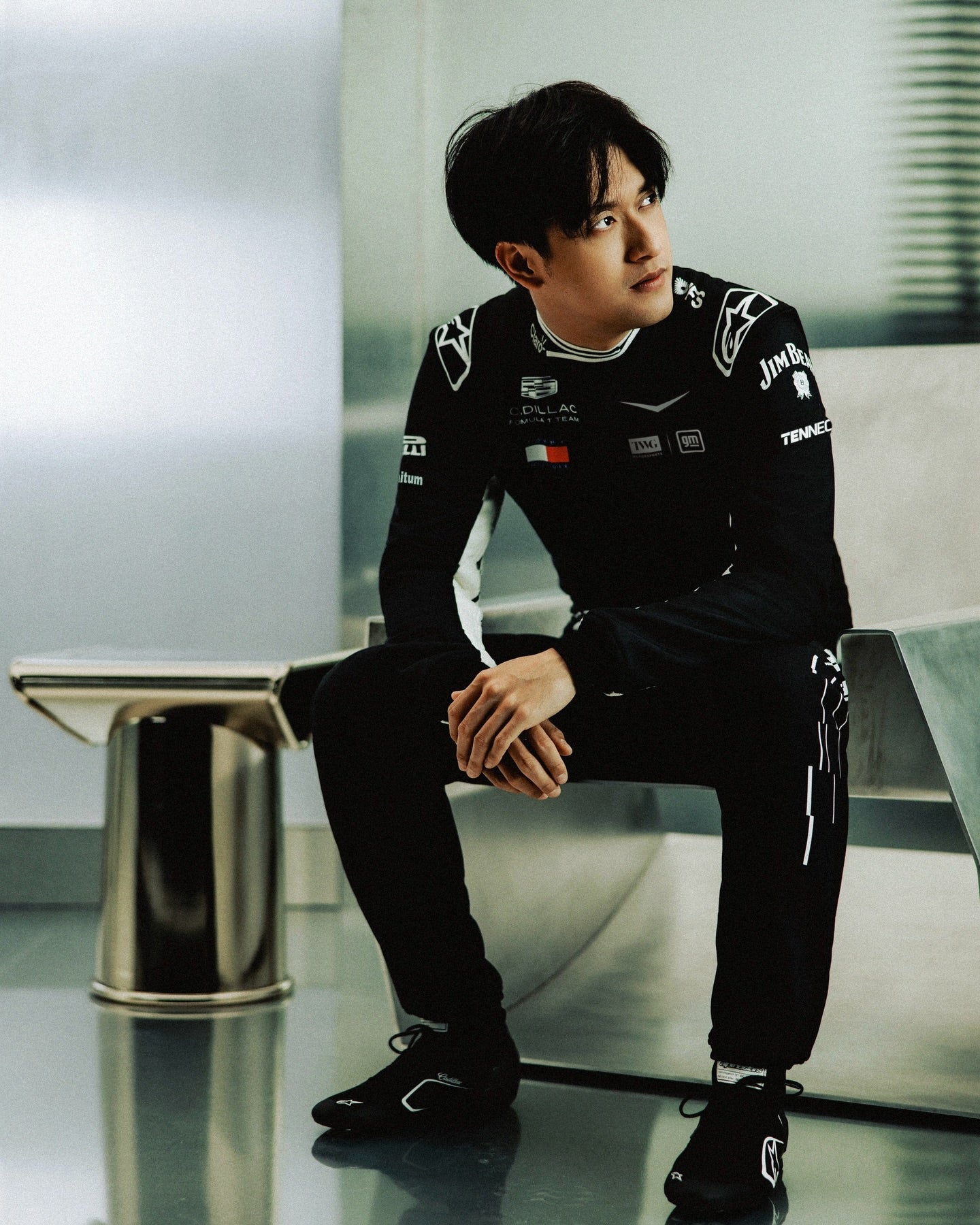 New 2026 Zhou Guanyu Cadillac F1 Racing Suit