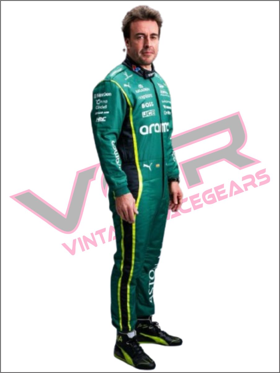 2026 Fernando Alonso Aston Martin F1 Race Suit