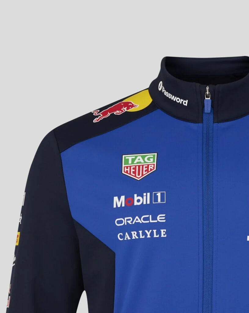 Red Bull Racing F1 2026 Team Softshell Jacket - Blue/Navy