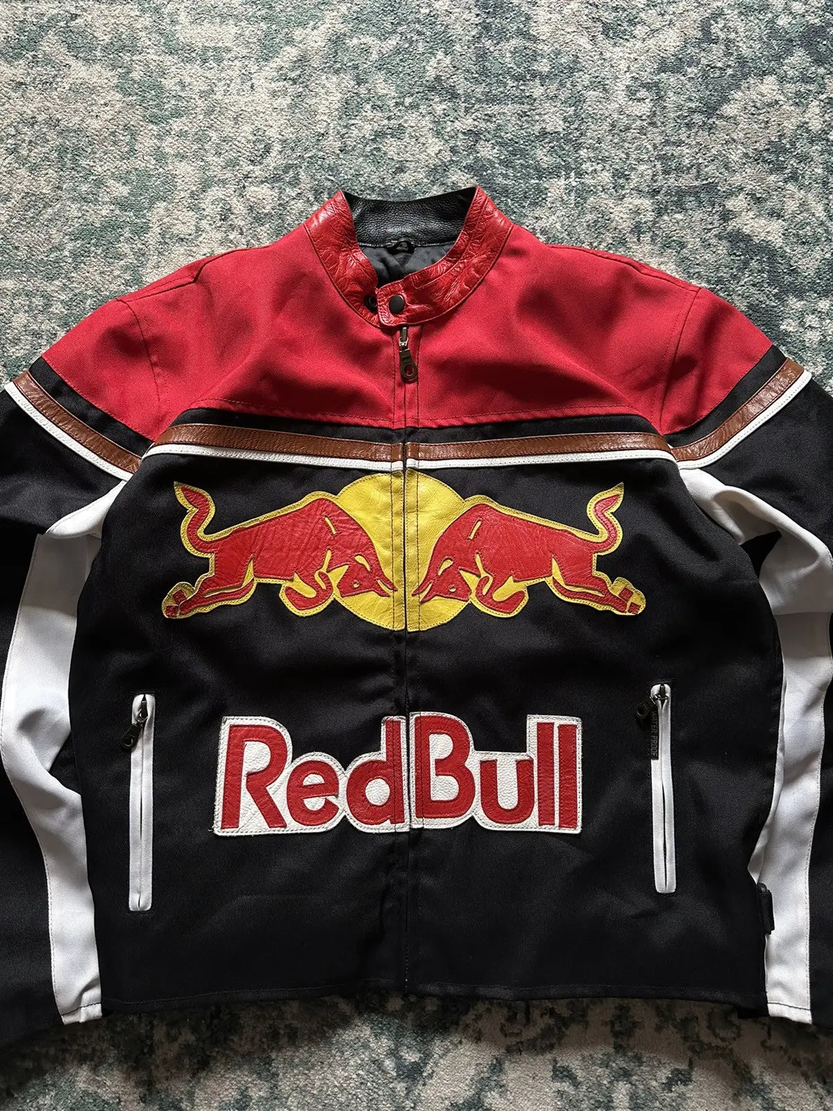 VINTAGE RED BULL RACING Y2K MOTO JACKET
