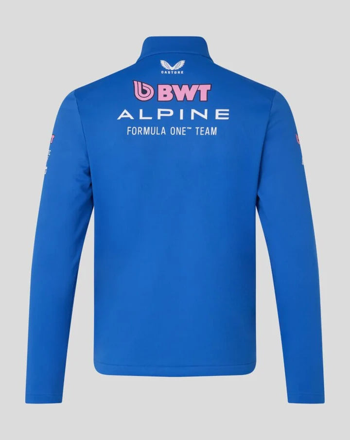 Alpine Racing F1 2026 Team Softshell Jacket - Lapis Blue
