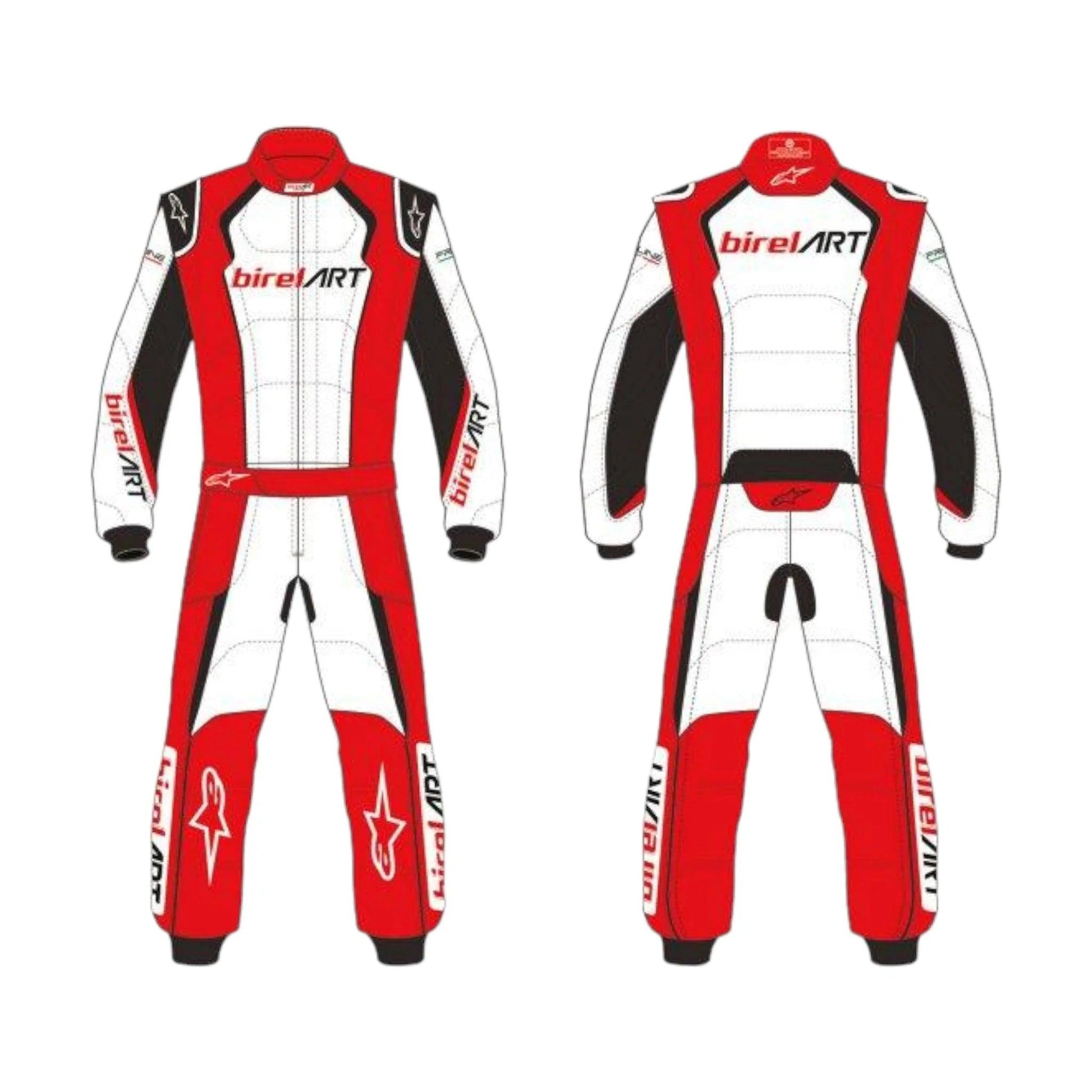 2020 Birel Art Kart Racing Suit - Vintage Racegears