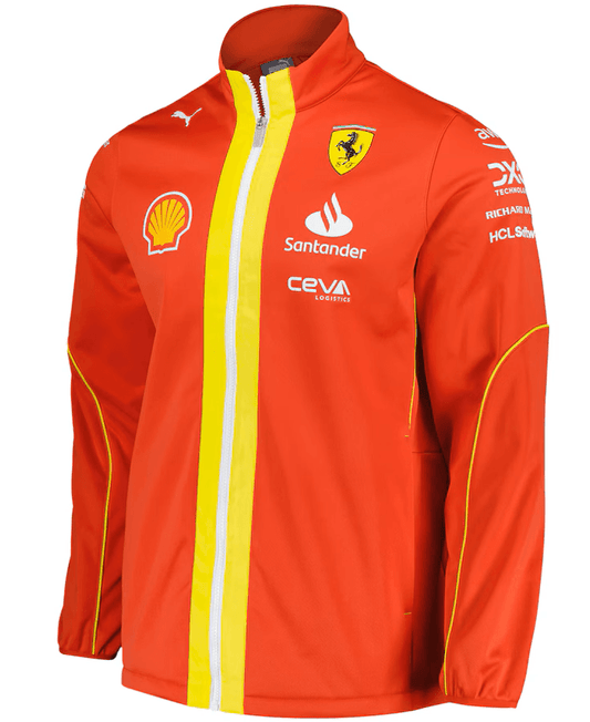 Scuderia Ferrari 2024 Team Softshell Jacket - Vintage Racegears