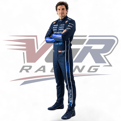 NEW 2026 Carlos Sainz Williams F1 Team F1 Race Suit Replica