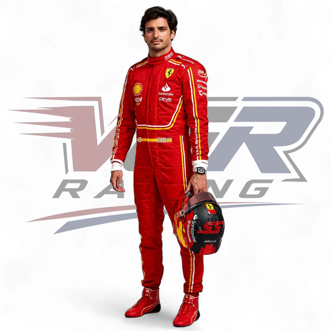 2024 Scuderia Ferrari HP Carlos Sainz Race suit