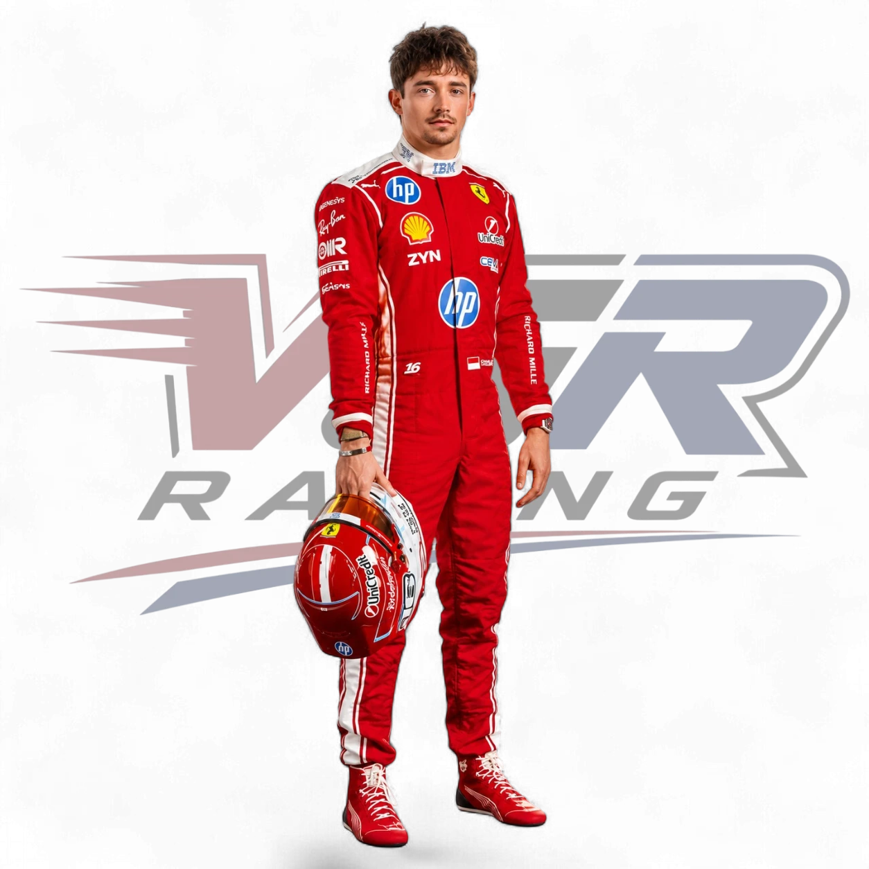2026 Charles Leclerc Scuderia Ferrari F1 Racing Suit