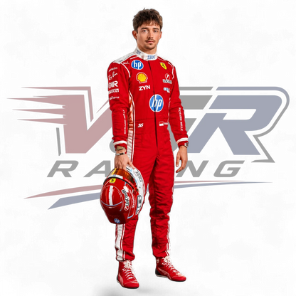 2026 Charles Leclerc Scuderia Ferrari F1 Racing Suit