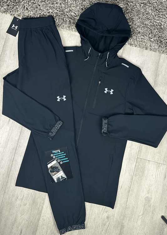 UNDER ARMOUR VANISH TRACKSUIT - BLACK