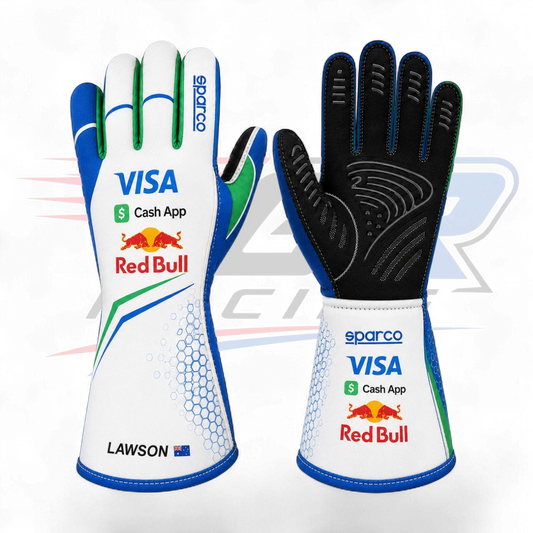 2026 Liam Lawson Visa Cash App RB F1 Replica Racing Gloves