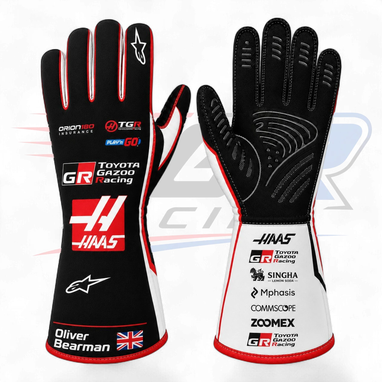 2026 Oliver Bearman Team HAAS F1 Racing Gloves Replica
