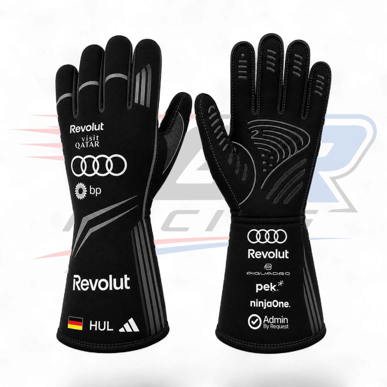 2026 Nico Hülkenberg Team Audi F1 Racing Gloves Replica