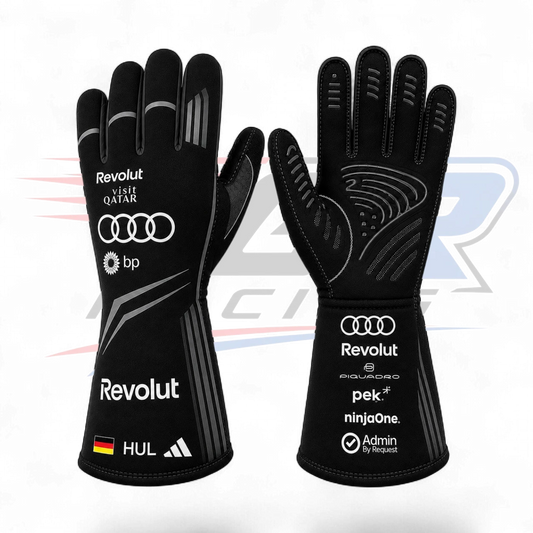 2026 Nico Hülkenberg Team Audi F1 Racing Gloves Replica