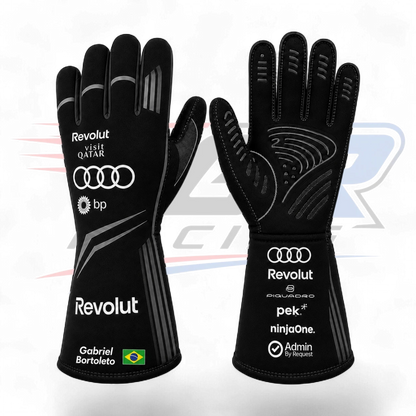 2026 Gabriel Bortoleto Team Audi F1 Racing Gloves