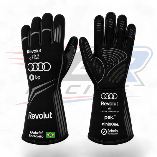 2026 Gabriel Bortoleto Team Audi F1 Racing Gloves