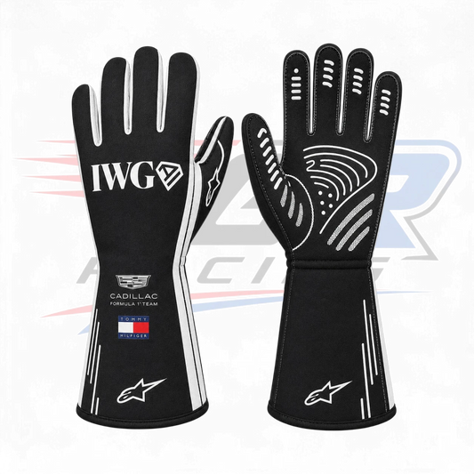 2026 Sergio Perez Team Cadillac F1 Racing Gloves Replica