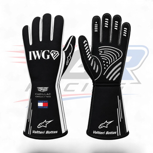 2026 Valtteri Bottas Team Cadillac F1 Racing Gloves Replica