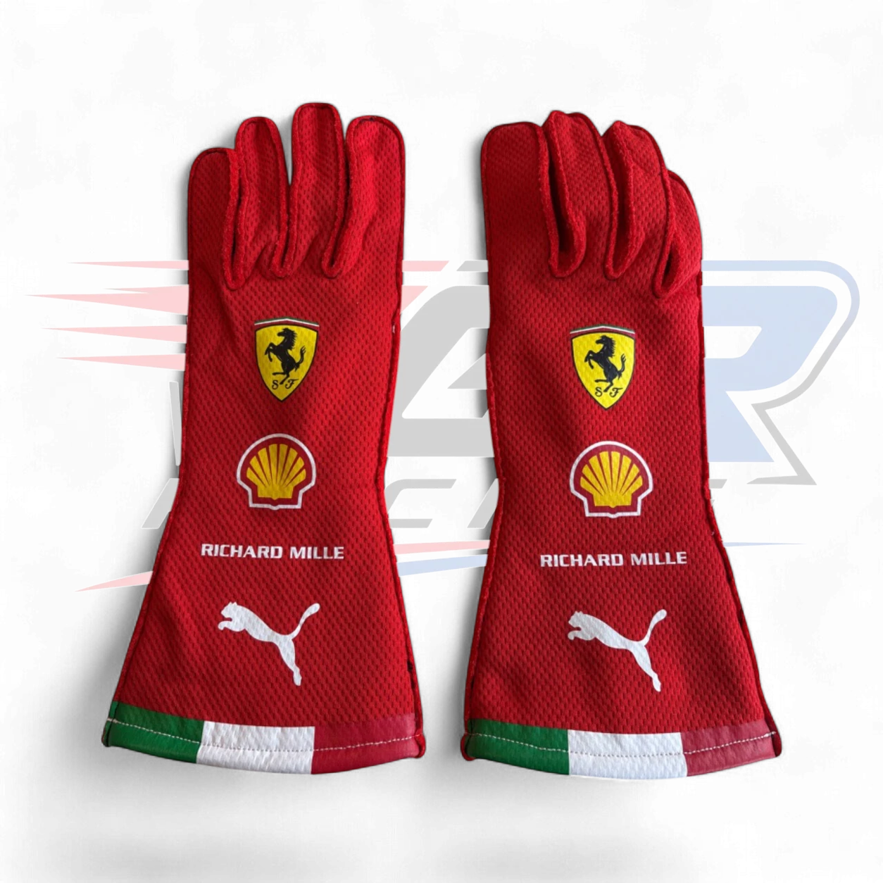 2026 Lewis Hamilton Replica F1 Racing Gloves Red