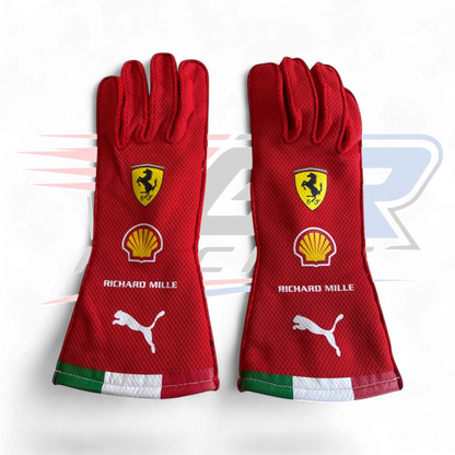 2026 Lewis Hamilton Replica F1 Racing Gloves Red