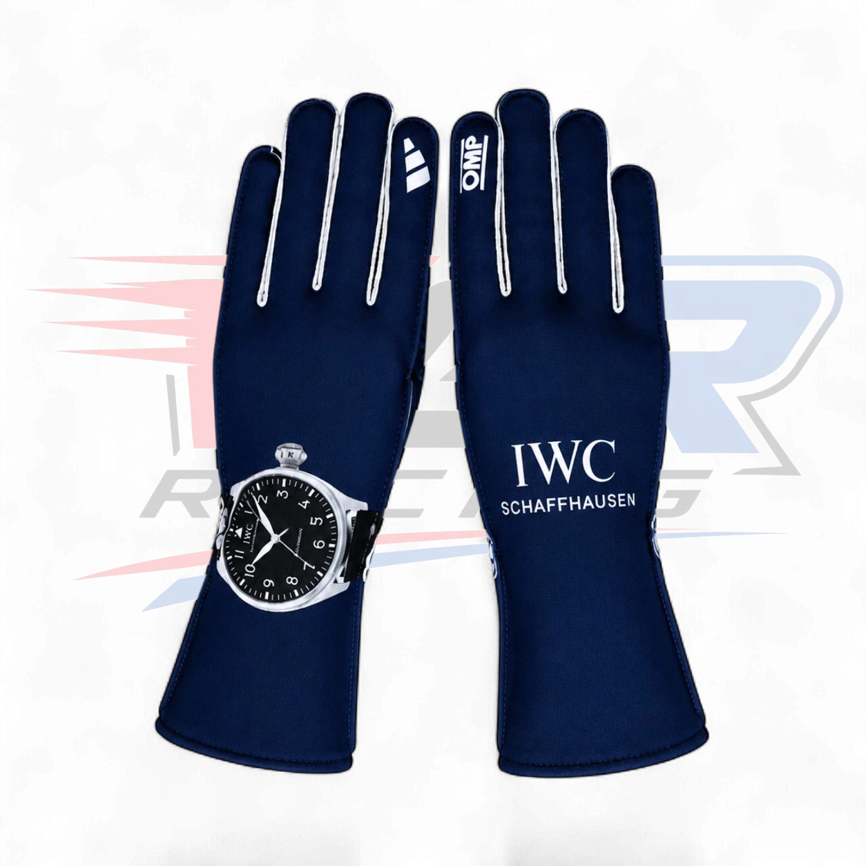 2026 George Russell IWC F1 Racing gloves Blue