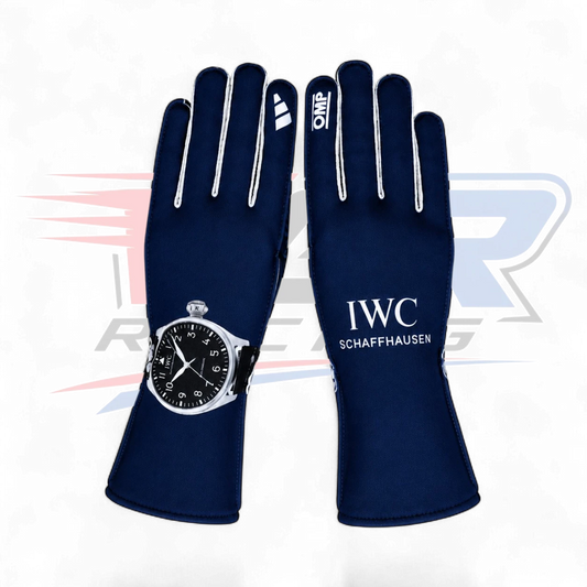 2026 George Russell IWC F1 Racing gloves Blue