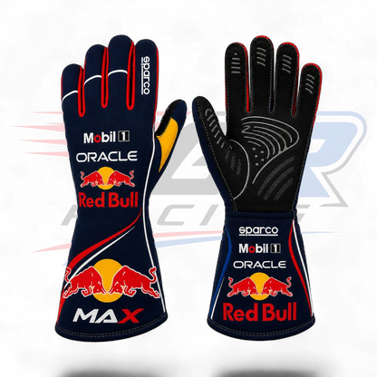 2026 Max Verstappen Oracle Red Bull Racing F1 Replica Racing Gloves