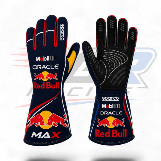2026 Max Verstappen Oracle Red Bull Racing F1 Replica Racing Gloves