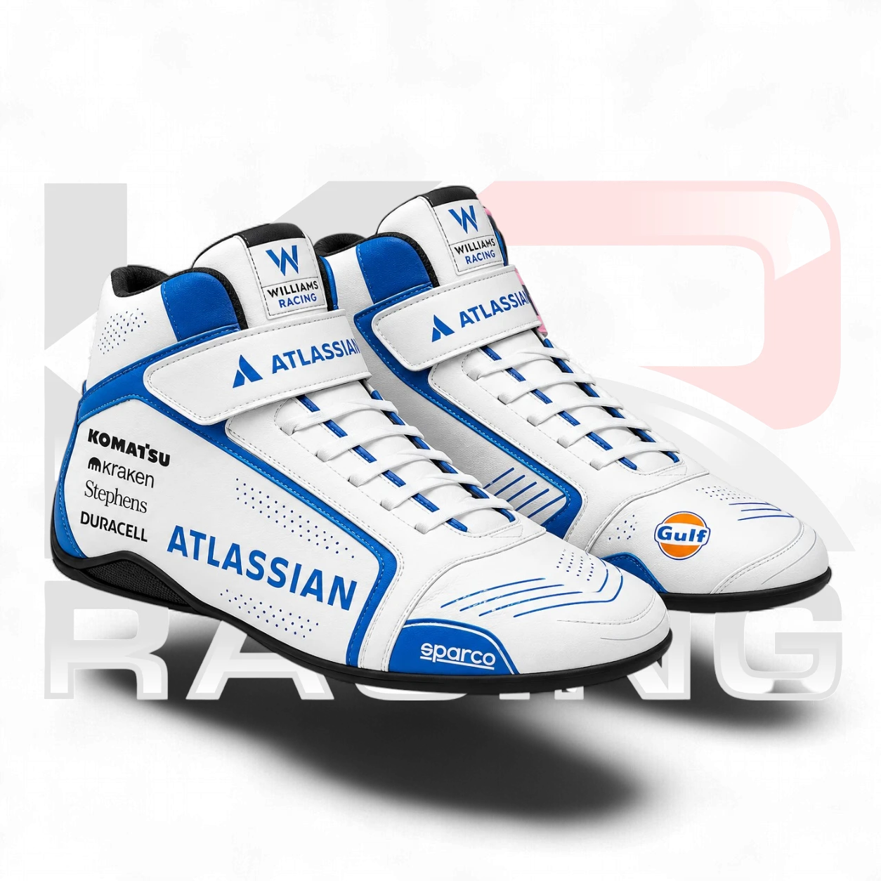 2026 Carlos Sainz Team Williams Replica F1 Racing Shoes