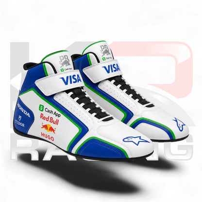 2026 Arvid Lindblad Team Racing Bulls Replica F1 Racing Shoes