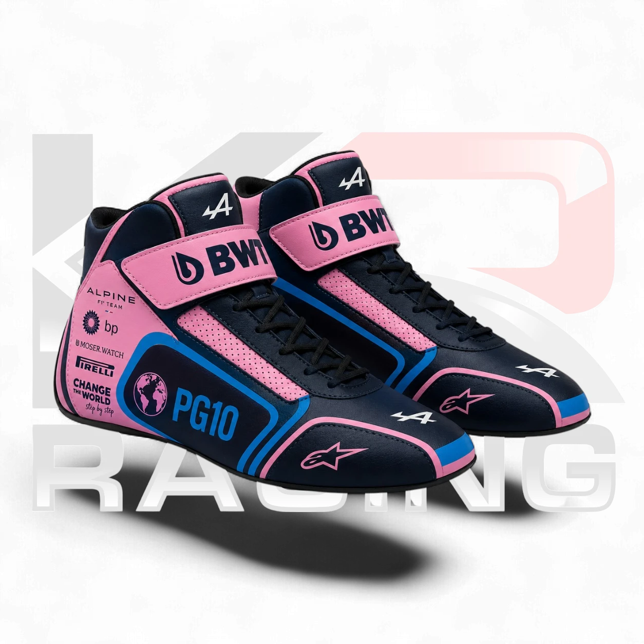 2026 Pierre Gasly Team Alpine Replica F1 Racing Shoes