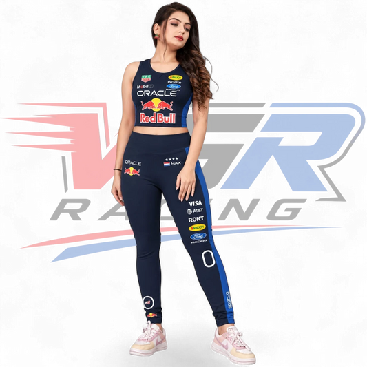 2026 F1 Team Red Bull Women's Yoga Set Navy Blue