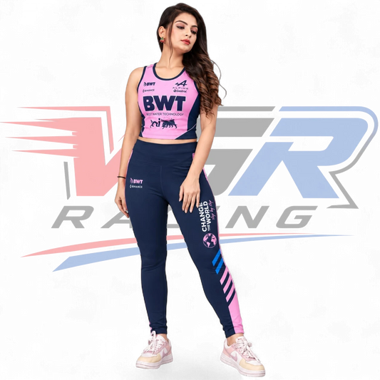 2026 F1 Team Alpine BWT Women's Yoga Set Pink
