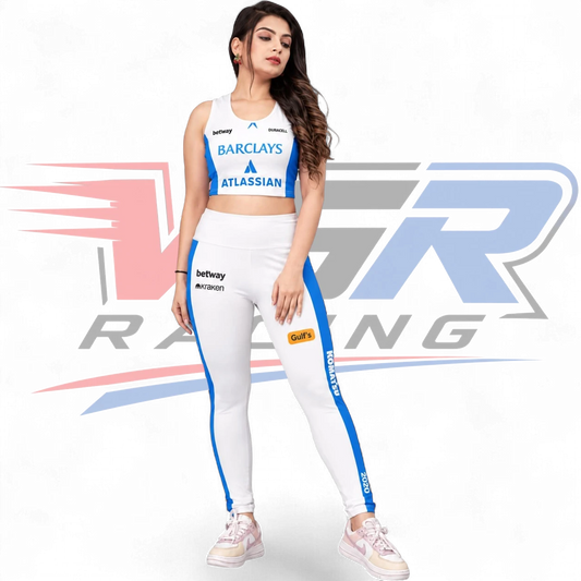 2026 F1 Team Williams Women's Yoga Set White
