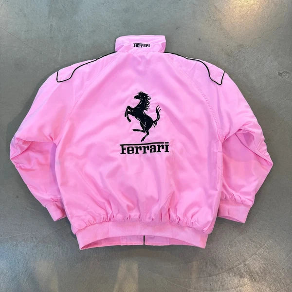 Ferrari F1 Vintage Racing Jacket - Pink