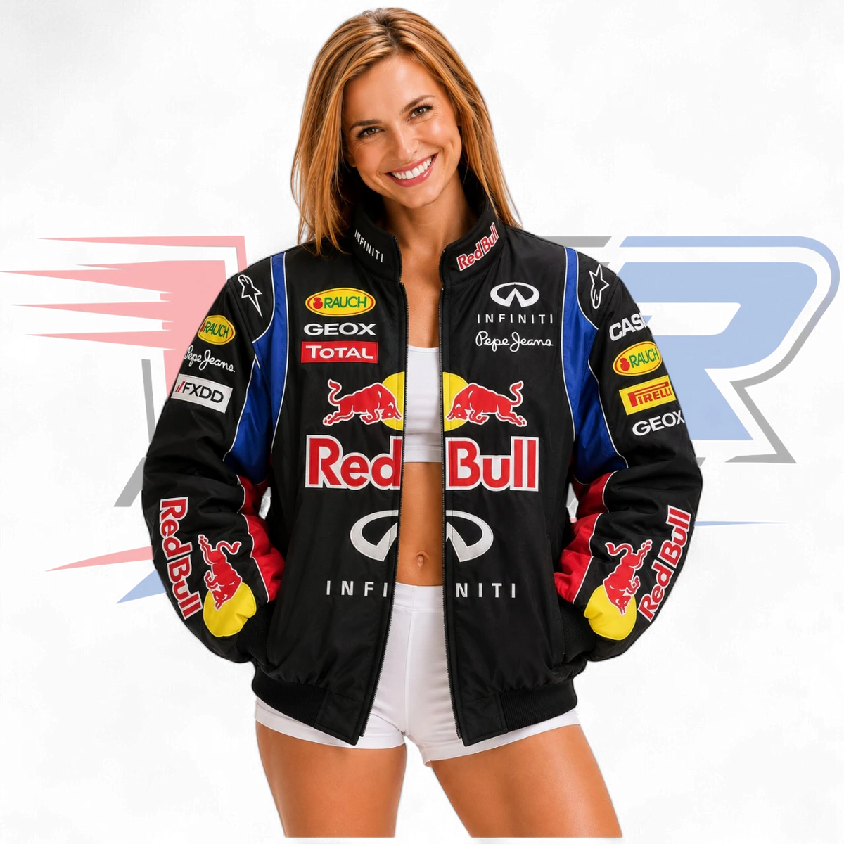 Red Bull F1 Vintage Jacket Black Edition
