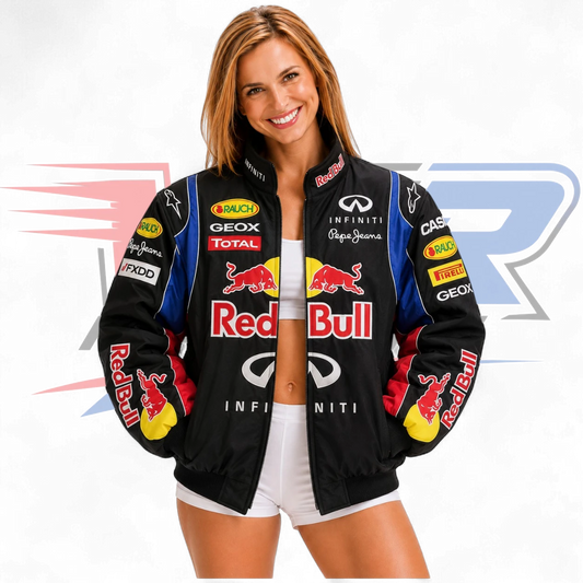 Red Bull F1 Vintage Jacket Black Edition