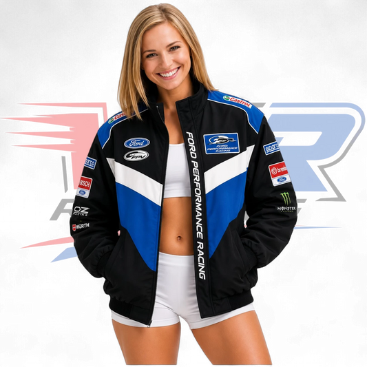 Retro Jacket FORD Racing Vintage Black