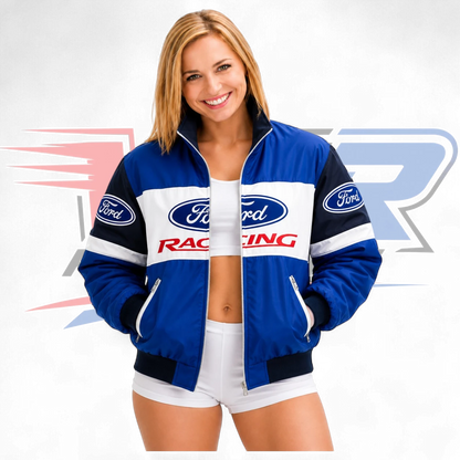 Ford F1 Vintage Jacket Blue