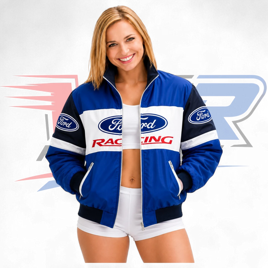 Ford F1 Vintage Jacket Blue