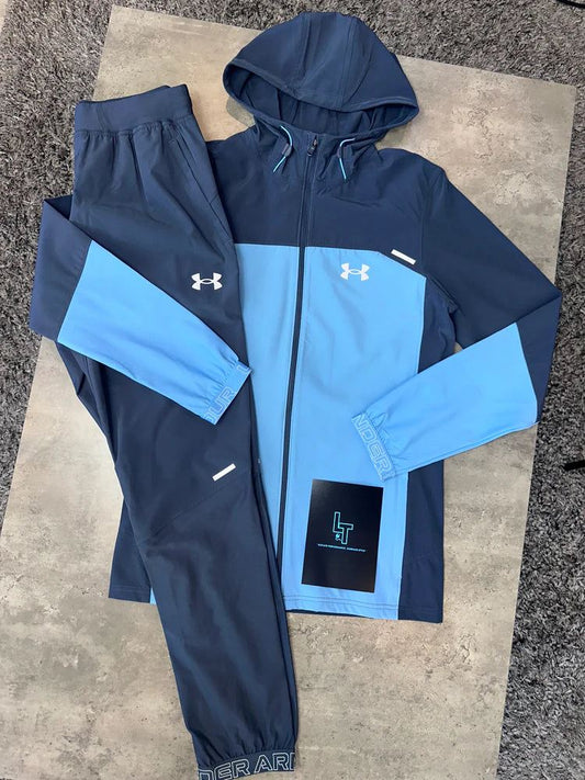 UNDER ARMOUR VANISH TRACKSUIT - LIGHT BLUE / THUNDER BLUE