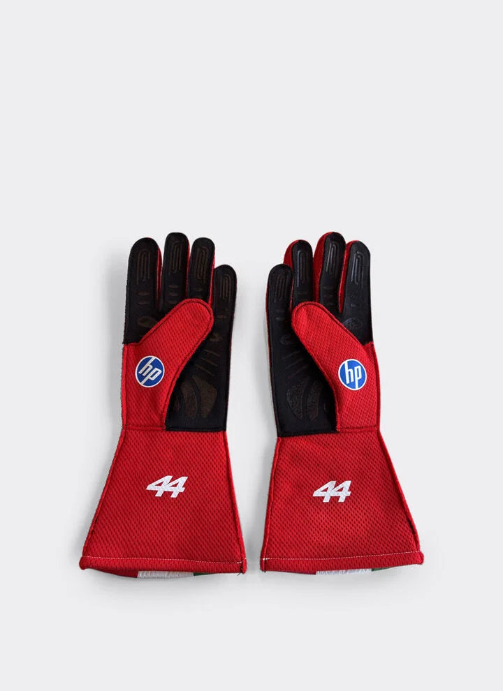 2026 Lewis Hamilton Replica F1 Racing Gloves Red