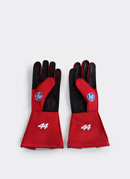 2026 Lewis Hamilton Replica F1 Racing Gloves Red