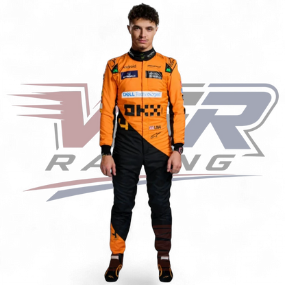 2024 Lando Norris F1 Racing Suit Team McLaren