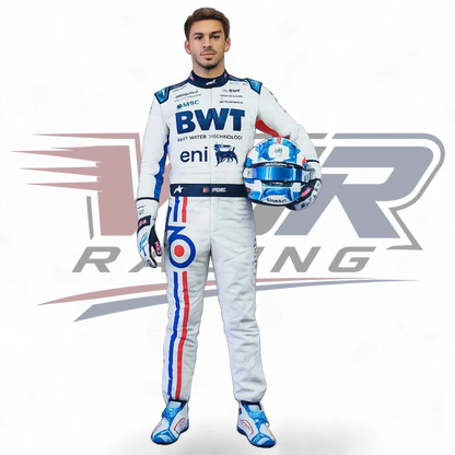 Pierre Gasly 2025  Spain GP Alpine F1 Racing Suit Replica