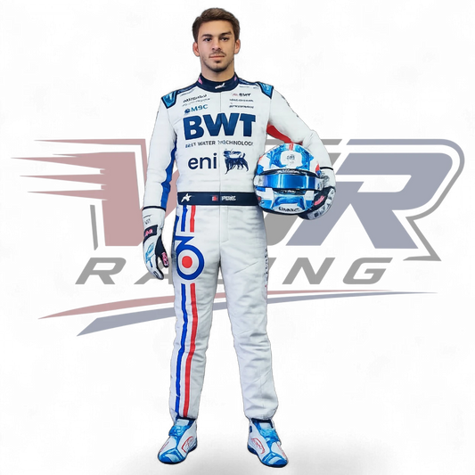Pierre Gasly 2025  Spain GP Alpine F1 Racing Suit Replica