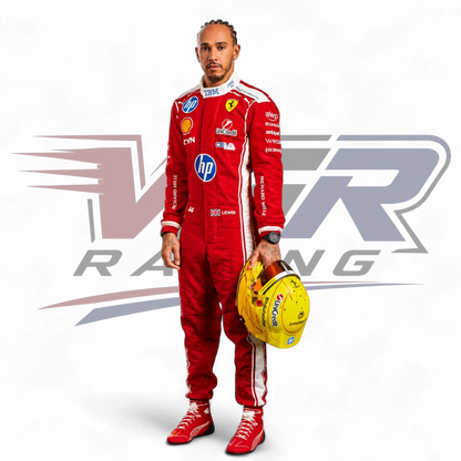 2026 Lewis Hamilton Scuderia Ferrari F1 Racing Suit